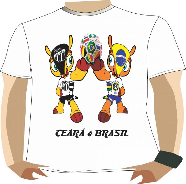 Camiseta Ceara é Brasil