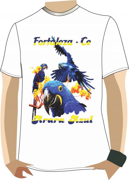 Camiseta Arara Azul